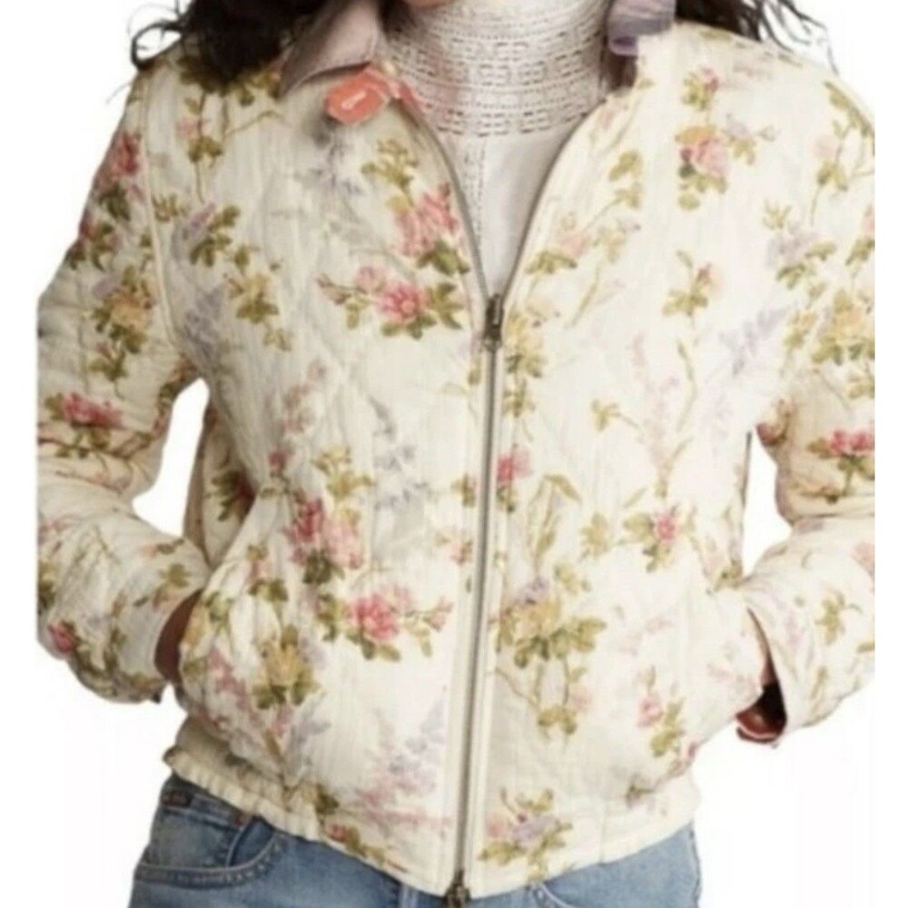 Ralph Lauren Polo Tricot Reversible Quilted Bomber Jacket